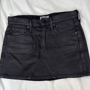 AGOLDE - Black Mini Skirt
